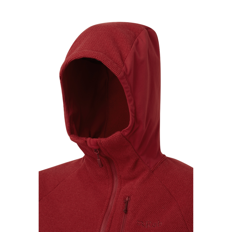 Rab Women's Capacitor Hoody 10 Crimson-4